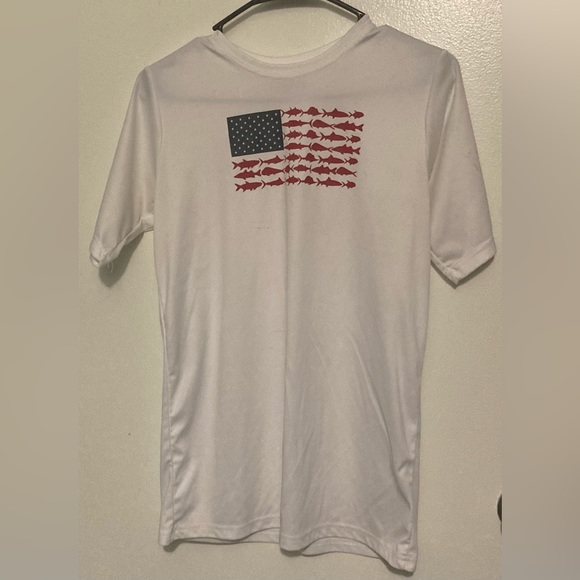 Columbia Other - Columbia American Flag Boy T-Shirt size XL (18/20)